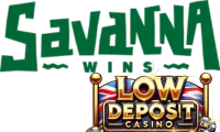 Savanna casino logo bonus